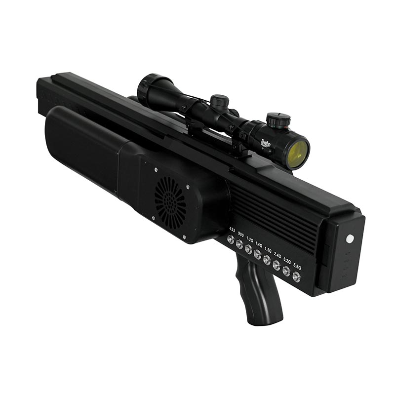 8 Band Handheld Anti Drone Jammer με ανεμιστήρα